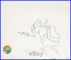 1966 Seuss Chuck Jones Signed Grinch Original Production Animation Drawing Cel