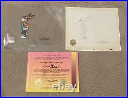 1978 Bugs Bunny in King Arthurs Court signed Chuck Jones Animation Art / Cel