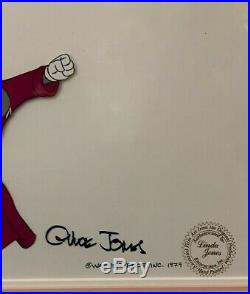 1979 Chuck Jones Original Bugs Bunny Animation Cel Signed Edition No. JC-4088