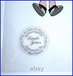 1979 WILE E COYOTE ELMER gun SIGNED CHUCK JONES Warner Brothers PRODUCTION CEL