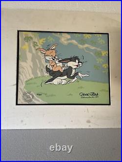 1987 Bugs Bunny Chuck Jones Cel Signed Limited Edition 176/200