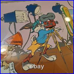 1988 BIRTH OF A NOTION Bugs Road Runner Animation Art Signed Chuck Jones Ltd Ed