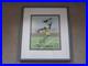 1988 Warner Bros. Animation Cel Daffy Duck Tennis Signed by Chuck Jones 117/300