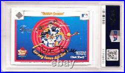 1990 UD Comic Ball Chuck Jones Autographed Signed PSA/DNA Looney Tunes All-Stars