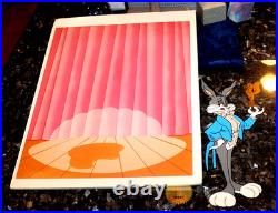 1993 WB HAND PAINTED ANIMATION CEL LTD/SIGNED BUGS BUNNY PEWLITZER PRIZE WithCOA