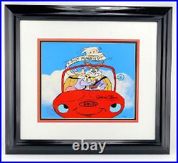 #1 / 750 Bugs Bunny & Bride CHUCK JONES Limited Edition Signed Cel Art Married