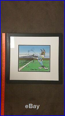 3 Rare Limited Edition Chuck Jones Warner Brothers Animation Cels Signed, COA's