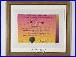 3 Signed Chuck Jones ORIGINAL Acme Drawing Cel THE WHITE SEAL (1975) COA Kipling