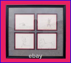 4 X What's Opera, Doc Bugs Bunny Hand Signed Chuck Jones Giclees not Cel Limited