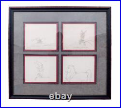 4 X What's Opera, Doc Bugs Bunny Hand Signed Chuck Jones Giclees not Cel Limited