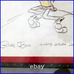 4 X What's Opera, Doc Bugs Bunny Hand Signed Chuck Jones Giclees not Cel Limited