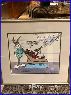 6 Warner Brothers Dental Animation Cels Limited Edition signed by Chuck Jones