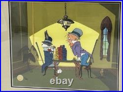 ALL IN Bugs Bunny Chuck Jones Signed Limited Cel Poker Game Looney Tunes Cell
