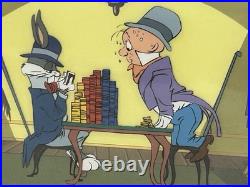 ALL IN Bugs Bunny Chuck Jones Signed Limited Cel Poker Game Looney Tunes Cell