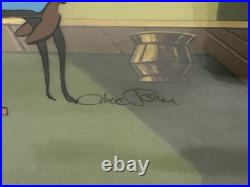 ALL IN Bugs Bunny Chuck Jones Signed Limited Cel Poker Game Looney Tunes Cell