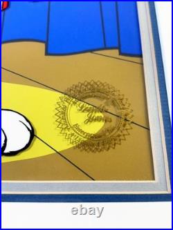 APPLAUSE Bugs Bunny Daffy Duck Chuck Jones Signed Cel Limited Edition Art Cell