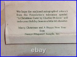 A CHRISTMAS CAROL Chuck Jones Richard Williams Signed Cel Original Production