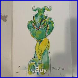 A Wonderfully Awful Idea The Grinch Giclee Signed Chuck Jones