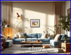 Acme Road Runner Spray Chuck Jones Signed Cel Wile E. Coyote Looney Tunes Art