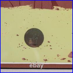 Acme Road Runner Spray Chuck Jones Signed Cel Wile E. Coyote Looney Tunes Art