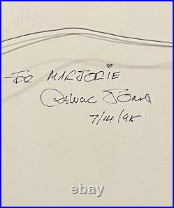 Acme Rocket Wile Coyote Road Runner Chuck Jones Limited Edition Cel