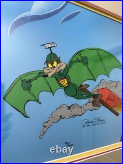 Acme Splatman Signed By Chuck Jones Limited Edition Animation Cel #86/500