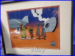 Amateurs Marvin Martian Chuck Jones Art Cell Warner Bros Roswell Looney Toons