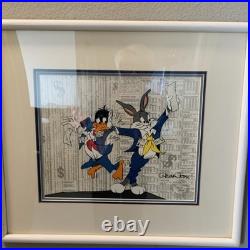 Animation Cel Warner Brothers Signed By Chuck Jones