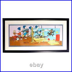 BIRTH OF A NOTION Cel Chuck Jones Signed Bugs Bunny Daffy Looney Tunes Cell Art