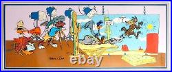 BIRTH OF A NOTION Cel Chuck Jones Signed Bugs Bunny Daffy Looney Tunes Cell Art