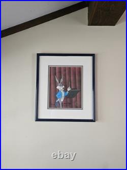 BUGS BUNNY CONDUCTOR CEL 1983 Limited Edition Signed by CHUCK JONES #138/200
