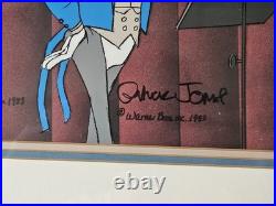 BUGS BUNNY CONDUCTOR CEL 1983 Limited Edition Signed by CHUCK JONES #138/200