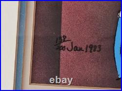 BUGS BUNNY CONDUCTOR CEL 1983 Limited Edition Signed by CHUCK JONES #138/200