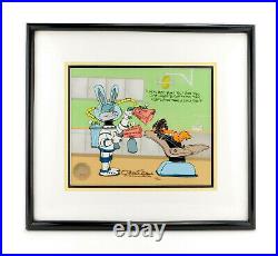 BUGS BUNNY Cel Chuck Jones Signed Limited Edition Doctor Virus Removal Art
