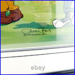 BUGS BUNNY Chuck Jones Signed Cel IDENTITY CWISIS Limited Edition Art Daffy Duck