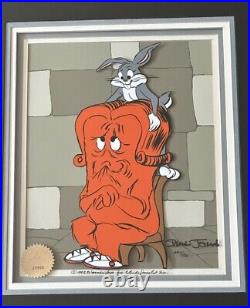 BUGS BUNNY GOSSAMER Chuck Jones Signed Cel Limited 497/500 Art Cell