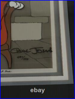 BUGS BUNNY GOSSAMER Chuck Jones Signed Cel Limited 497/500 Art Cell