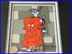 BUGS BUNNY GOSSAMER Chuck Jones Signed Cel Limited 497/500 Art Cell