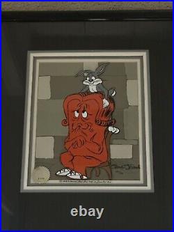 BUGS BUNNY GOSSAMER Chuck Jones Signed Cel Limited 497/500 Art Cell