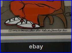 BUGS BUNNY GOSSAMER Chuck Jones Signed Cel Limited 497/500 Art Cell