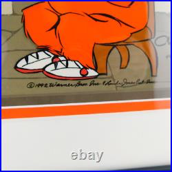 BUGS BUNNY GOSSAMER Chuck Jones Signed Cel Limited Edition Art Cell Haredresser
