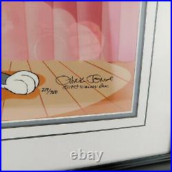 BUGS BUNNY Limited Edition CHUCK JONES Signed Cel Art Cell Looney Tunes