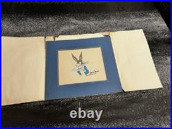 BUGS BUNNY Production Cel Signed By CHUCK JONES Looney Tunes 1978