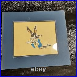 BUGS BUNNY Production Cel Signed By CHUCK JONES Looney Tunes 1978