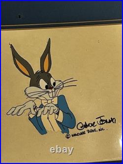 BUGS BUNNY Production Cel Signed By CHUCK JONES Looney Tunes 1978
