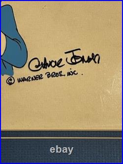 BUGS BUNNY Production Cel Signed By CHUCK JONES Looney Tunes 1978