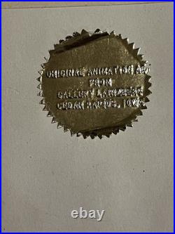 BUGS BUNNY Production Cel Signed By CHUCK JONES Looney Tunes 1978