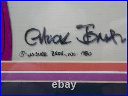 BUGS BUNNY/ROAD RUNNER MOVIE 1979 Original Production Cel Signed Chuck Jones