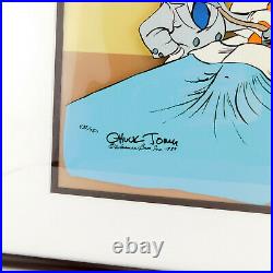 BUGS BUNNY Sick Carrot Chuck Jones Doctor Physician Signed Cel Art Looney Tunes