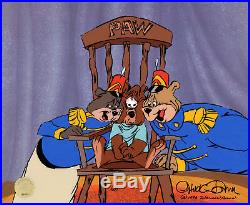 Bear For Punishment Hand Signed Chuck Jones L/E cel Looney Tunes Three Bears